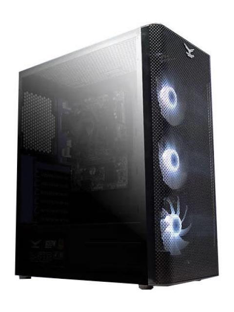 GABINETE NACEB ZED CON VENTANA RGB FULL-TOWER ATX USB 3.0 SIN FUENTE 3 VENTILADORES RGB INSTALADOS NEGRO