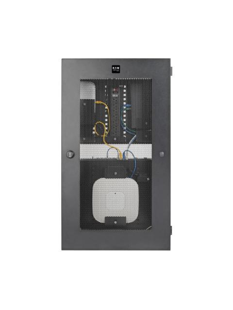 GABINETE PARA CABLEADO ESTRUCTURADO SMARTRACK DE 3U DE BAJO PERFIL DE PROFUNDIDAD DE SWITCH PARA INSTALACION VERTICAL EN PARED SRWF6UMOD