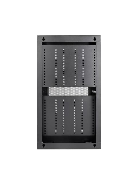 GABINETE PARA CABLEADO ESTRUCTURADO SMARTRACK DE 3U DE BAJO PERFIL DE PROFUNDIDAD DE SWITCH PARA INSTALACION VERTICAL EN PARED SRWF6UMOD