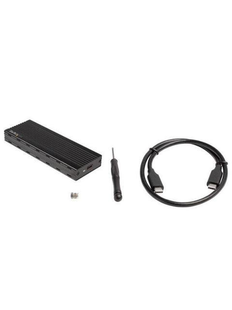 STARTECH  GABINETE PARA SSD M2E1BMU31C M.2 USB-C 3.2 NEGRO