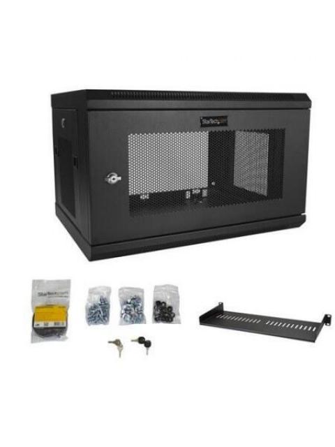 STARTECH  GABINETE DE PARED 6U HASTA 90KG NEGRO