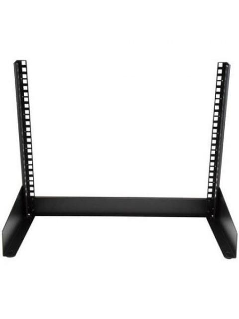 STARTECH  RACK DE ESCRITORIO 2 COLUMNAS CON MARCO ABIERTO 8U