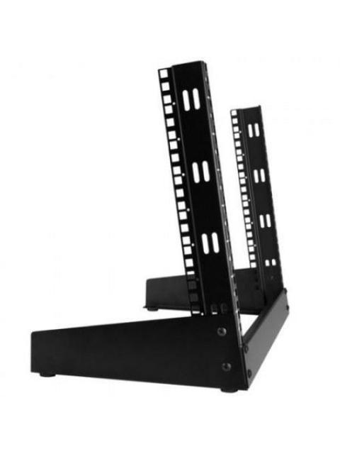 STARTECH  RACK DE ESCRITORIO 2 COLUMNAS CON MARCO ABIERTO 8U