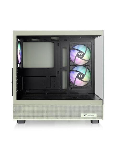 GABINETE THERMALTAKE VIEW 270 TG ARGB PLUS MIDI-TOWER ATX-EATX-MICRO-ATX-MINI-ITX USB 3.0 SIN FUENTE 3 VENTILADORES INSTALADOS VERDE