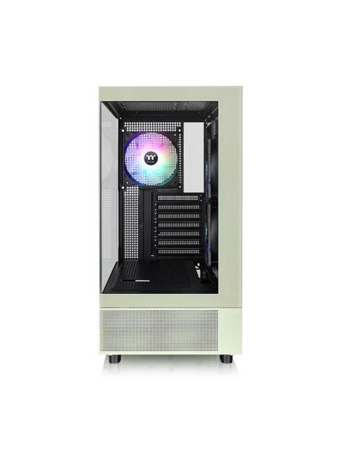 GABINETE THERMALTAKE VIEW 270 TG ARGB PLUS MIDI-TOWER ATX-EATX-MICRO-ATX-MINI-ITX USB 3.0 SIN FUENTE 3 VENTILADORES INSTALADOS VERDE