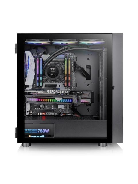 GABINETE THERMALTAKE H570 TG BLACK CA1T900M1WN00 H570 TG ARGB MIDTOWER