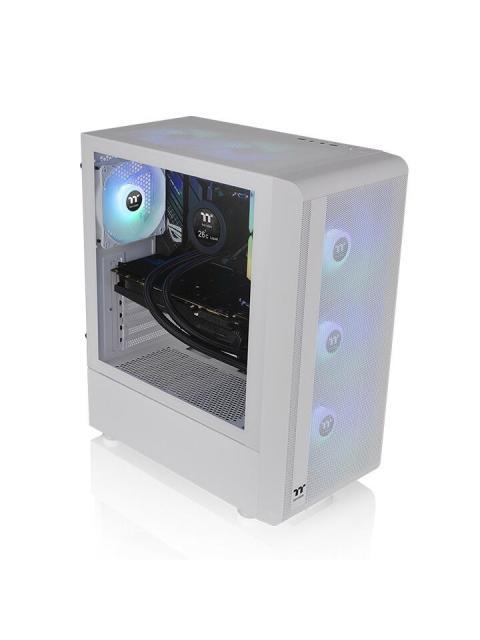 GABINETE THERMALTAKE S200 TG ARGB SNOW(CA1X200M6WN00)