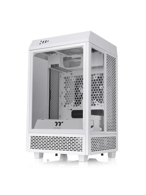 GABINETE THERMALTAKE THE TOWER 100 SNOW MINI CHASSIS MINITOWER GABINETE MINIITX COLOR BLANCO