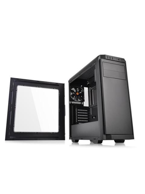 GABINETE THERMALTAKE V100 WINDOW CON VENTANA RGB MIDI TOWER ATX USB 2.0-3.0 SIN FUENTE NEGRO