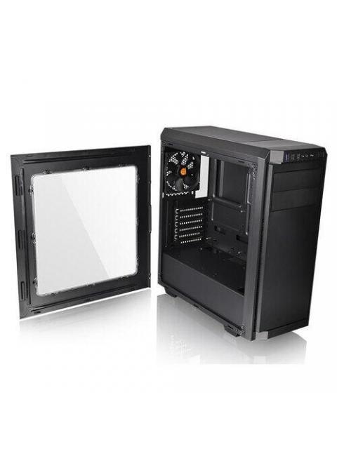 GABINETE THERMALTAKE V100 WINDOW CON VENTANA RGB MIDI TOWER ATX USB 2.0-3.0 SIN FUENTE NEGRO