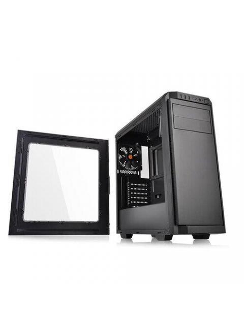 GABINETE THERMALTAKE V100 WINDOW CON VENTANA RGB MIDI TOWER ATX USB 2.0-3.0 SIN FUENTE NEGRO