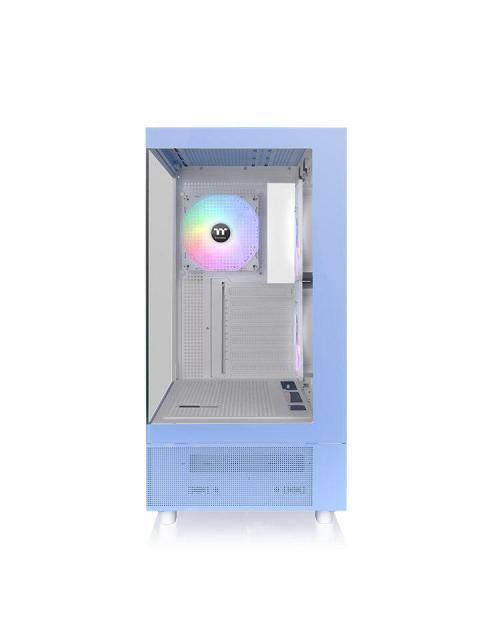 GABINETE THERMALTAKE VIEW 270 TG ARGB PLUS CON VENTANA MIDI-TOWER MINI-ITX-MICRO-ATX-ATX-E-ATX USB 3.2 SIN FUENTE 3 VENTILADORES ARGB INSTALADOS AZUL