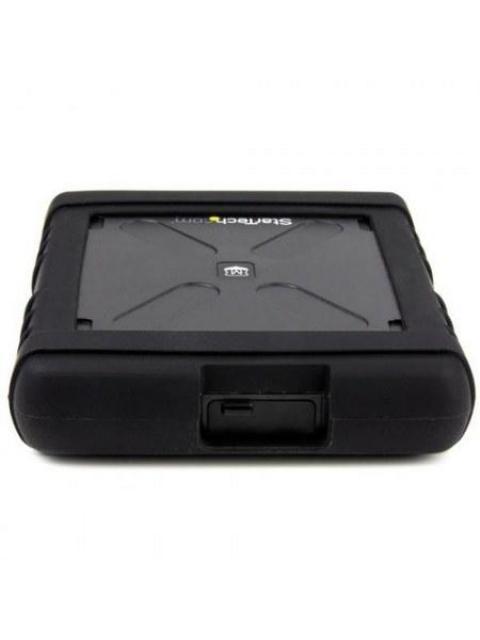 STARTECH  GABINETE ROBUSTO DE DISCO DURO 2.5 SATA USB 3.0 NEGRO