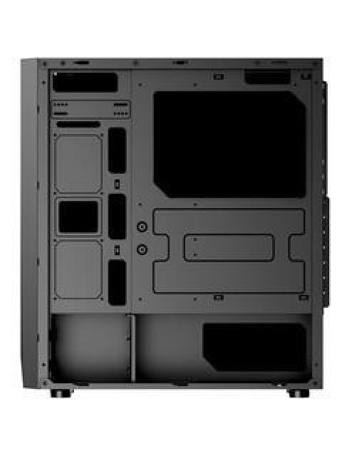 GABINETE XZEAL XZ120 CON VENTANA RGB TOWER ATX-MICRO ATX-MINI-ATX USB 2.0-3.0 SIN FUENTE NEGRO
