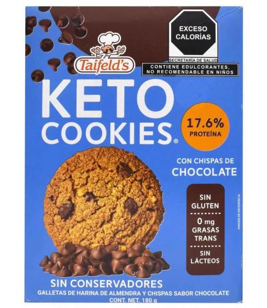 GALLETAS KETO CHOCOLATE 180 G TAIFELDS
