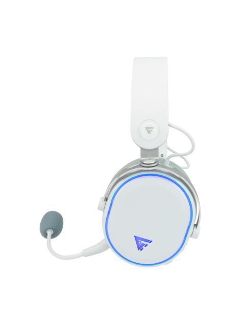 GAME FACTOR AUDIFONOS GAMER HSB600 7.1 INALAMBRICO BLUETOOTH-3.5MM BLANCO