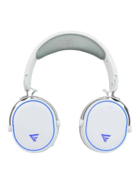 GAME FACTOR AUDIFONOS GAMER HSB600 7.1 INALAMBRICO BLUETOOTH-3.5MM BLANCO