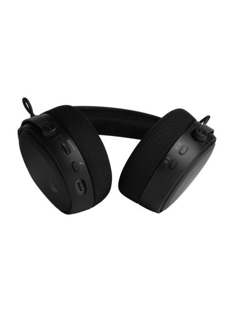 GAME FACTOR AUDIFONOS GAMER HSB600 7.1 INALAMBRICO BLUETOOTH-3.5MM NEGRO