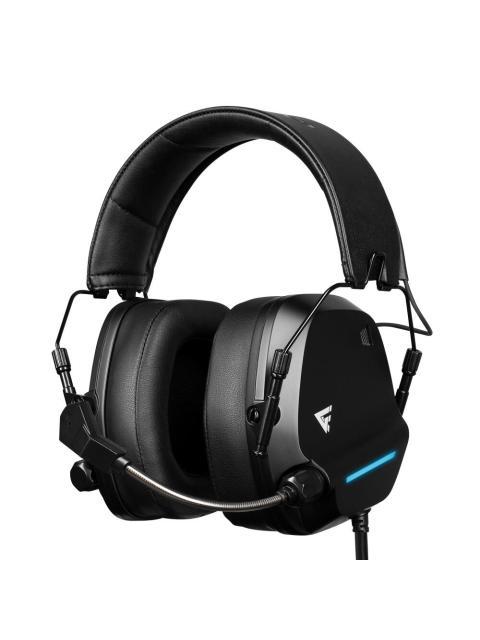 GAME FACTOR AUDIFONOS GAMER HSG550 7.1 PARA PC ALAMBRICO USB NEGRO