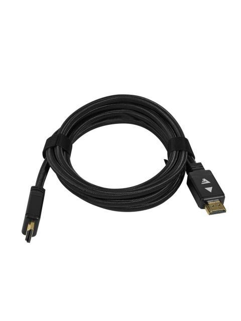 GAME FACTOR CABLE HDMI HDMI MACHO - HDMI MACHO 8K 120HZ 2 METROS NEGRO