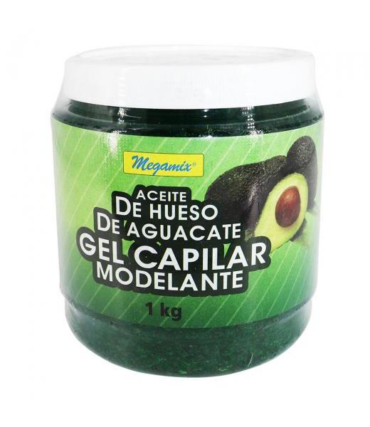 GEL ACEITE HUESO DE AGUACATE 1KG NATURAL MODELANTE MEGAMIX