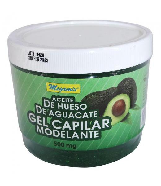 GEL ACEITE HUESO DE AGUACATE 500GR NATURAL MODELANTE MEGAMIX