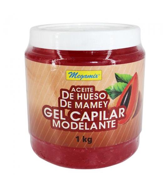 GEL ACEITE HUESO DE MAMEY 1 KG CAPILAR MODELANTE MEGAMIX