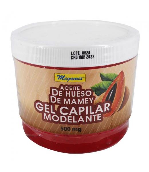 GEL ACEITE HUESO DE MAMEY 500 GR CAPILAR MODELANTE MEGAMIX