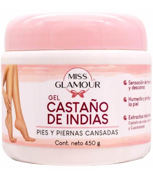 GEL CASTAÑO INDIAS 450 G MISS GLAMOUR