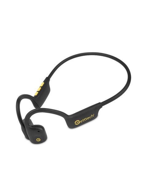 GETTTECH AUDIFONOS INTRAURICULARES DEPORTIVOS CON MICROFONO GUE-MSSBT-01-YW INALAMBRICO BLUETOOTH NEGRO
