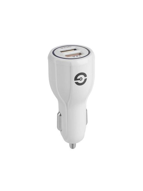 GETTTECH CARGADOR DE COCHE JUNO CON 2 PUERTOS USB SALIDA DE 12V A 24V COMPACTO MOD. GCC2U2201