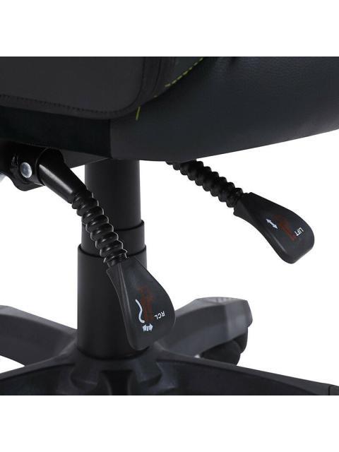 GETTTECH SILLA GAMER GAR-GAOPY-G2-GR HASTA 120KG NEGRO-VERDE