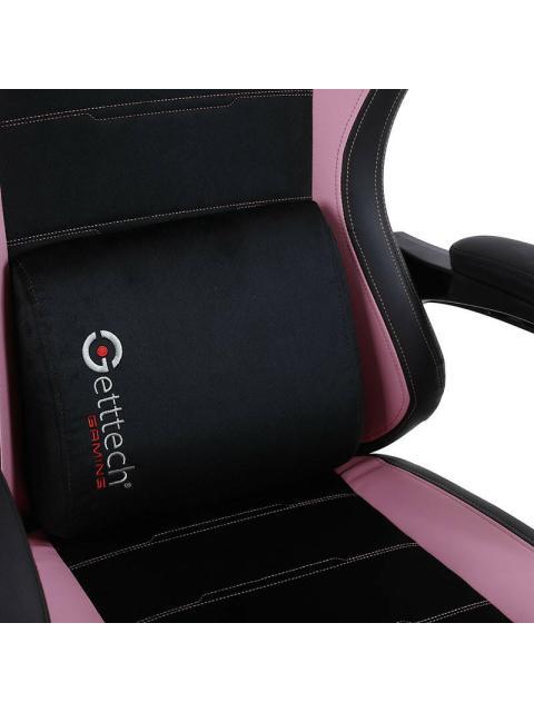 GETTTECH SILLA GAMER GAR-GAOPY-G2-PK HASTA 120KG ROSA-NEGRO