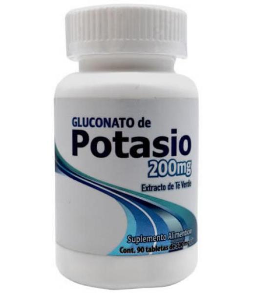 GLUCONATO DE POTASIO 90 TAB DOS MUNDOS