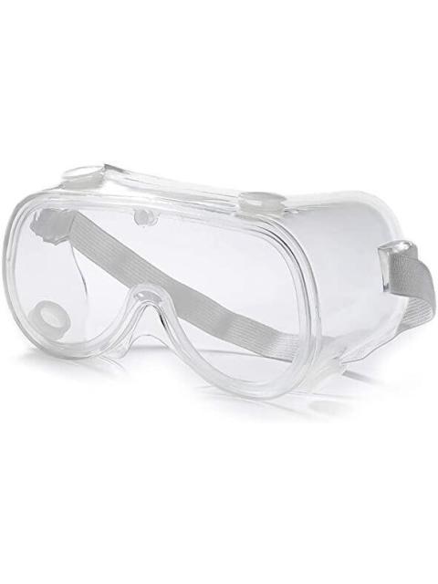 GOGGLES DE PROTECCION GKSA01B KSA 4 VALVULAS DE RESPIRACION GRADO MEDICO ELASTICO DE SUJECION Y FIJACION DE SELLADO PARA OJOS ANTI EMPANANTE
