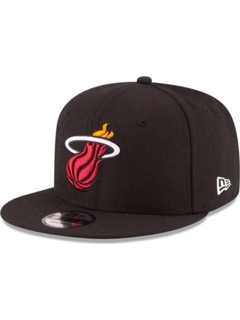 GORRA ACCESORIO MIAMI HEAT NBA NEGRO NEW ERA CAP