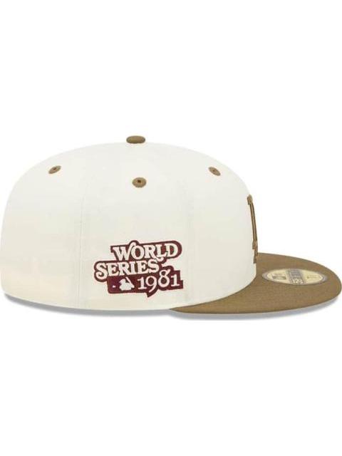 GORRA LOS ANGELES DODGERS 59FIFTY BLANCO NEW ERA CAP
