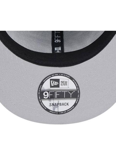 GORRA MIAMI HEAT NBA FAUX LEATHER 9FIFTY SNAPBACK NEGRO NEW ERA CAP
