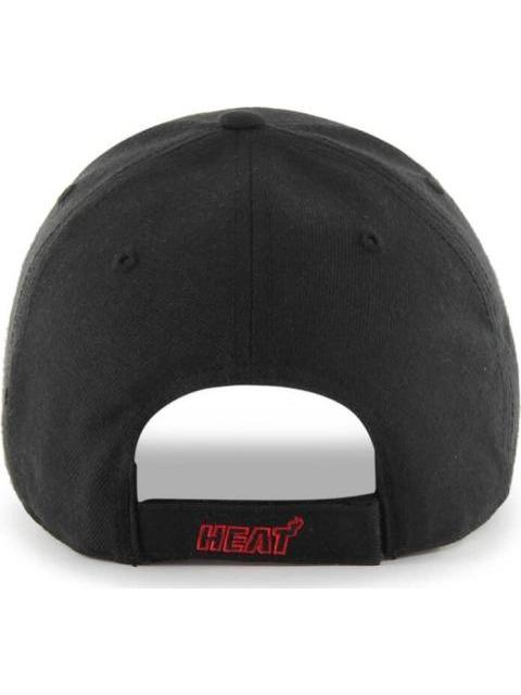 GORRA MIAMI HEAT NEGRO 47 BRAND