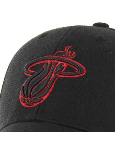 GORRA MIAMI HEAT NEGRO 47 BRAND