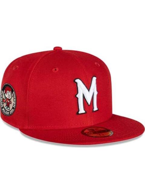 GORRA NEW ERA 59FIFTY DIABLOS PINSTRIPE RAMONCITO UNISEX ROJO NEW ERA CAP