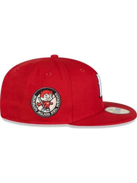 GORRA NEW ERA 59FIFTY DIABLOS PINSTRIPE RAMONCITO UNISEX ROJO NEW ERA CAP