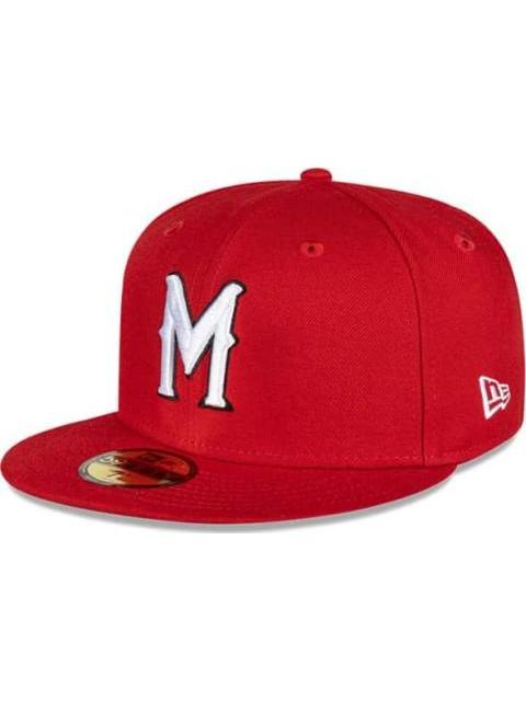 GORRA NEW ERA 59FIFTY DIABLOS PINSTRIPE RAMONCITO UNISEX ROJO NEW ERA CAP