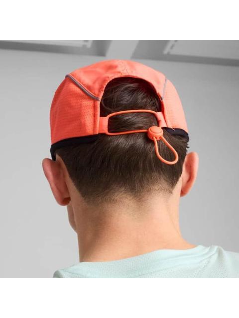 GORRA RUNNER SHORT VISOR 5 PANEL CAP NARANJA PUMA