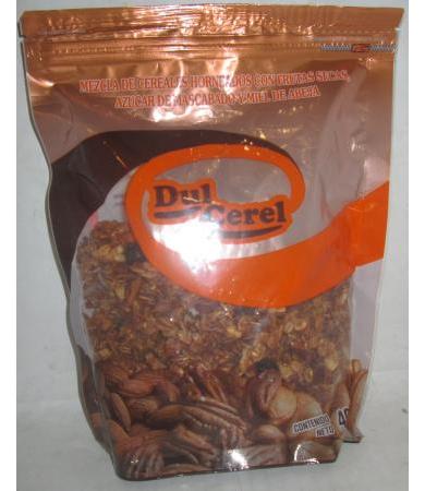 GRANOLA HORNEADA 400 G DULCEREL