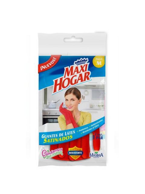 GUANTES MAXI HOGAR MED 1 PIEZAS