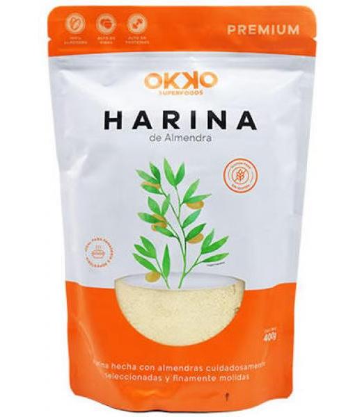 HARINA DE ALMENDRA 400 G OKKO