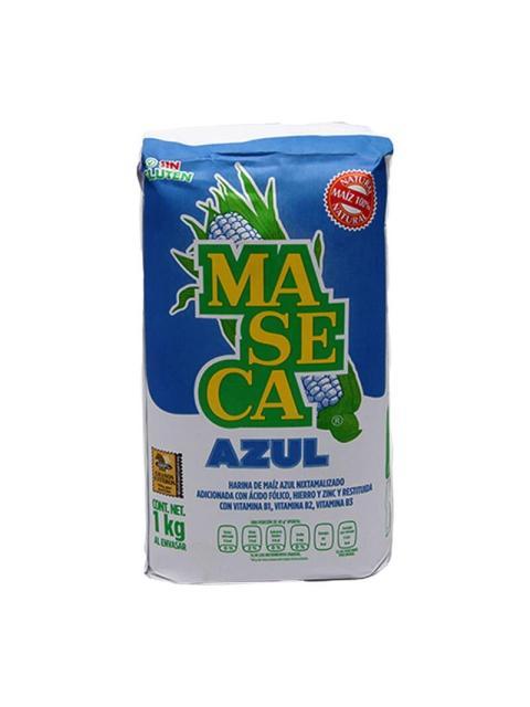 HARINA MAIZ MASECA AZUL BOLSA 1 KILOGRAMO
