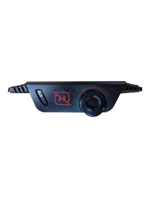 HEADSET GAMING OVEREAR NBHG VIPER LED ALAMBRICO DIADEMA FLEXIBLE MICROFONO 3.5MM USB PC CONSOLAS CELULAR INC ADAPTADOR MEGABASS AZUL