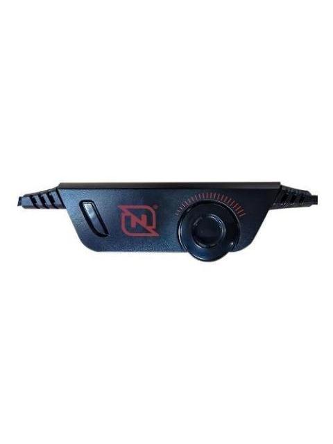 HEADSET GAMING OVEREAR NBHG VIPER LED ALAMBRICO DIADEMA FLEXIBLE MICROFONO 3.5MM USB PC CONSOLAS CELULAR INC ADAPTADOR MEGABASS AZUL